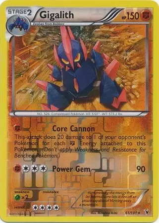 Noble Victories - Gigalith Reverse