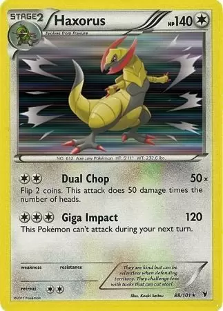 Noble Victories - Haxorus Holo