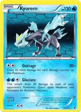 Noble Victories - Kyurem Cosmos Holo