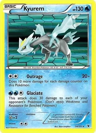 Noble Victories - Kyurem Holo