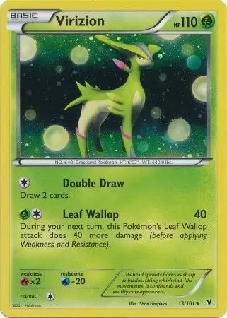 Noble Victories - Virizion Cosmos Holo