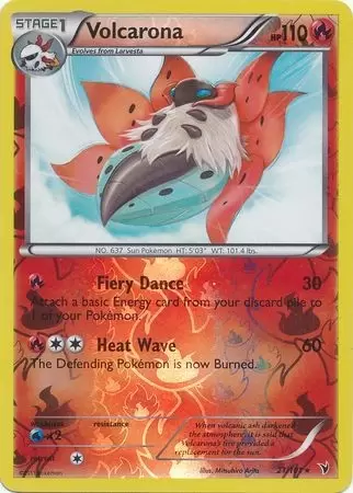 Noble Victories - Volcarona Reverse