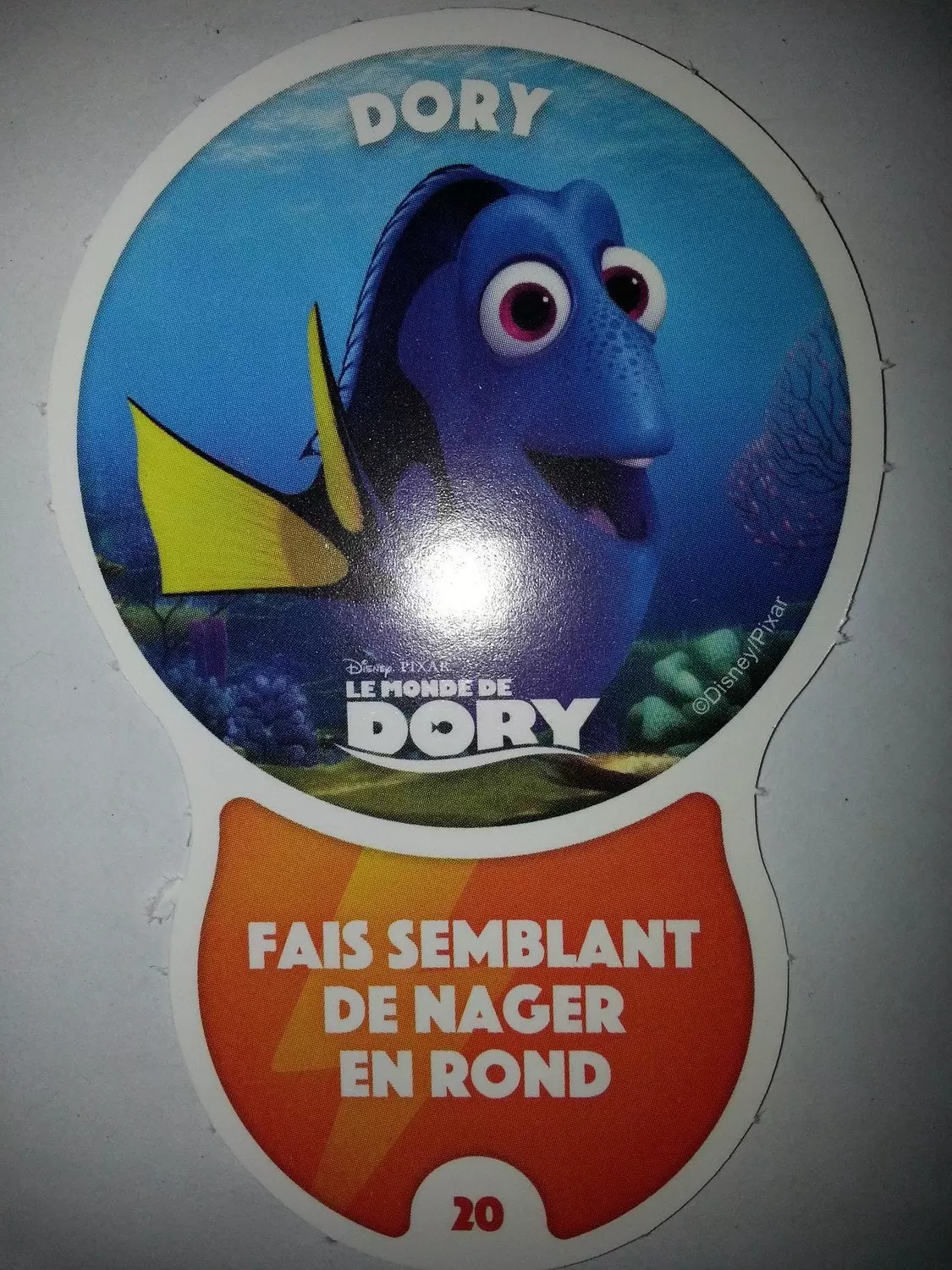 Cartes Auchan : Les Défis (Disney) - DORY