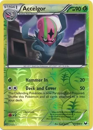 Dark Explorers - Accelgor Reverse