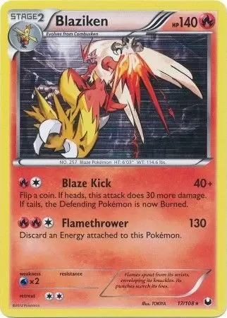 Dark Explorers - Blaziken Holo