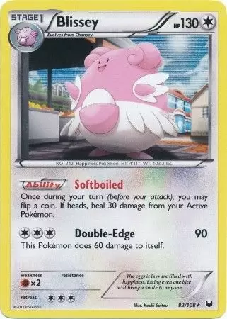 Dark Explorers - Blissey Holo