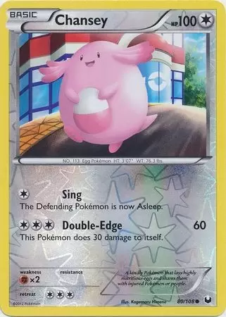 Dark Explorers - Chansey Reverse