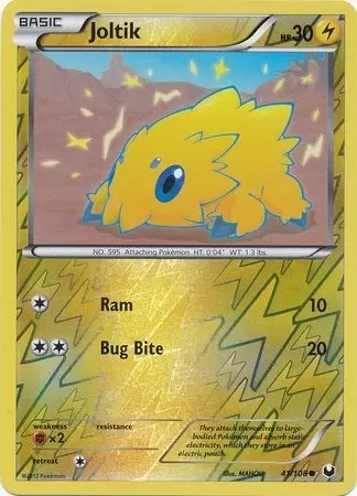 Dark Explorers - Joltik Reverse