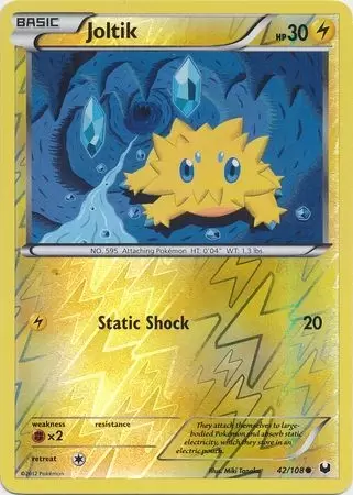 Dark Explorers - Joltik Reverse