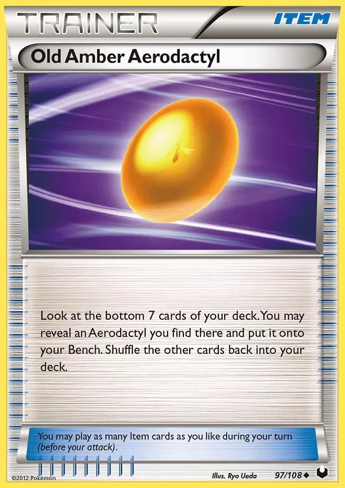 Dark Explorers - Old Amber Aerodactyl