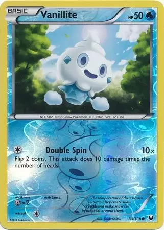 Dark Explorers - Vanillite Reverse