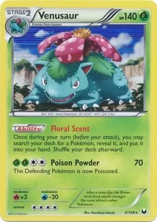 Dark Explorers - Venusaur Holo