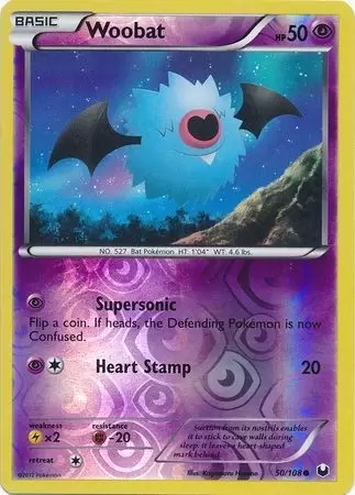 Dark Explorers - Woobat Reverse