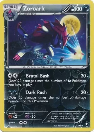 Dark Explorers - Zoroark Reverse