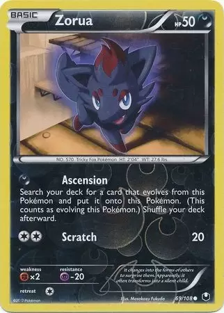 Dark Explorers - Zorua Reverse