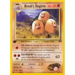 Brock's Dugtrio 1st Edition