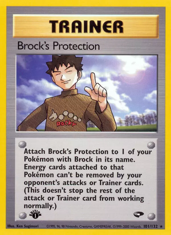 Gym Challenge - Brock\'s Protection 1st Edition