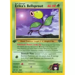 Erika's Bellsprout 1st Edition