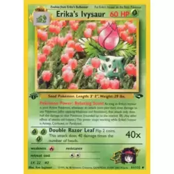 Erika's Ivysaur 1st Edition