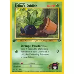 Erika's Oddish 1st Edition