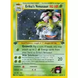 Erika's Venusaur Holo 1st Edition