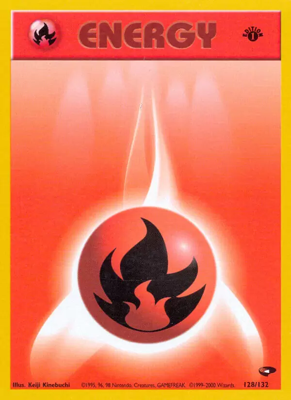 Gym Challenge - Fire Energy 1st Edition