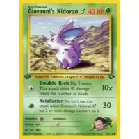 Giovanni's Nidoran♂ 1st Edition