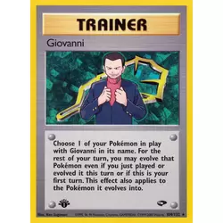 Giovanni 1st Edition