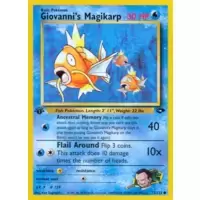 Giovanni's Magikarp 1st Edition