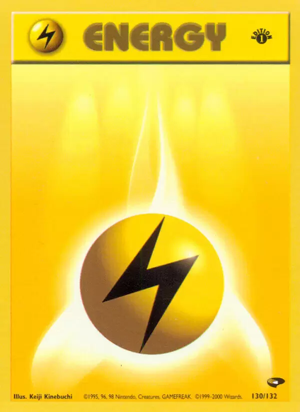 Gym Challenge - Lightning Energy 1st Edition