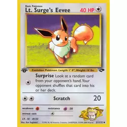 Lt. Surge's Eevee 1st Edition