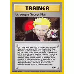 Lt. Surge's Secret Plan 1st Edition
