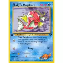 Misty's Magikarp 1st Edition