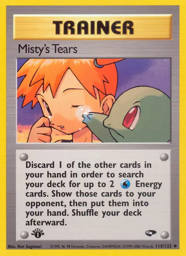Gym Challenge - Misty\'s Tears 1st Edition