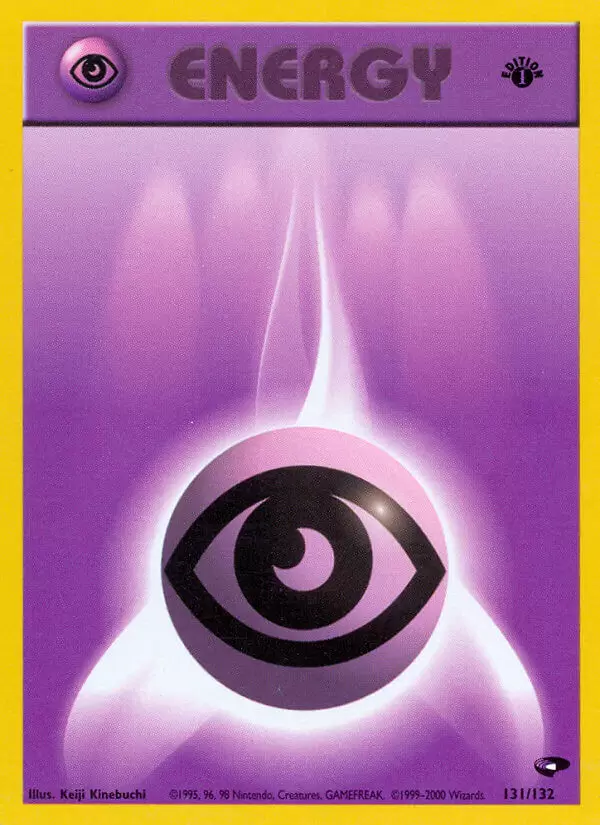 Gym Challenge - Psychic Energy 1st Edition