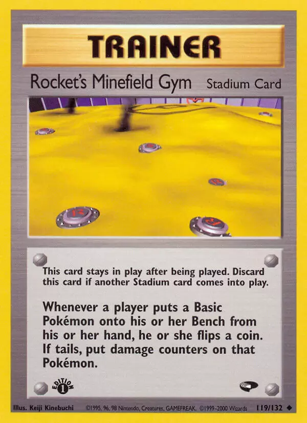 Gym Challenge - Rocket\'s Minefield Gym 1st Edition