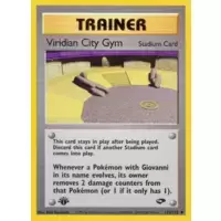 Viridian City Gym 1st Edition