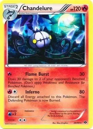 Next Destinies - Chandelure Holo Cracked Ice