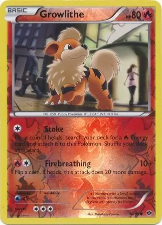 Next Destinies - Growlithe Reverse