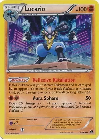 Next Destinies - Lucario Cosmos Holo