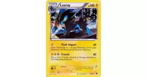 Luxray (46/99) (Cracked Ice Holo) (Blister Exclusive) [Black & White