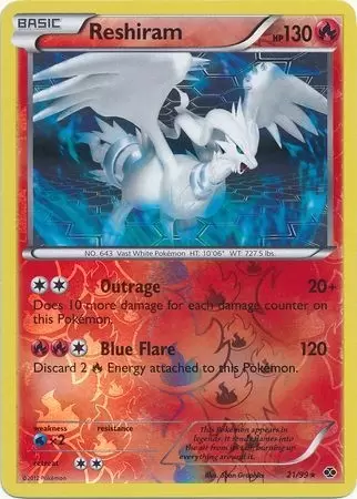 Next Destinies - Reshiram Reverse