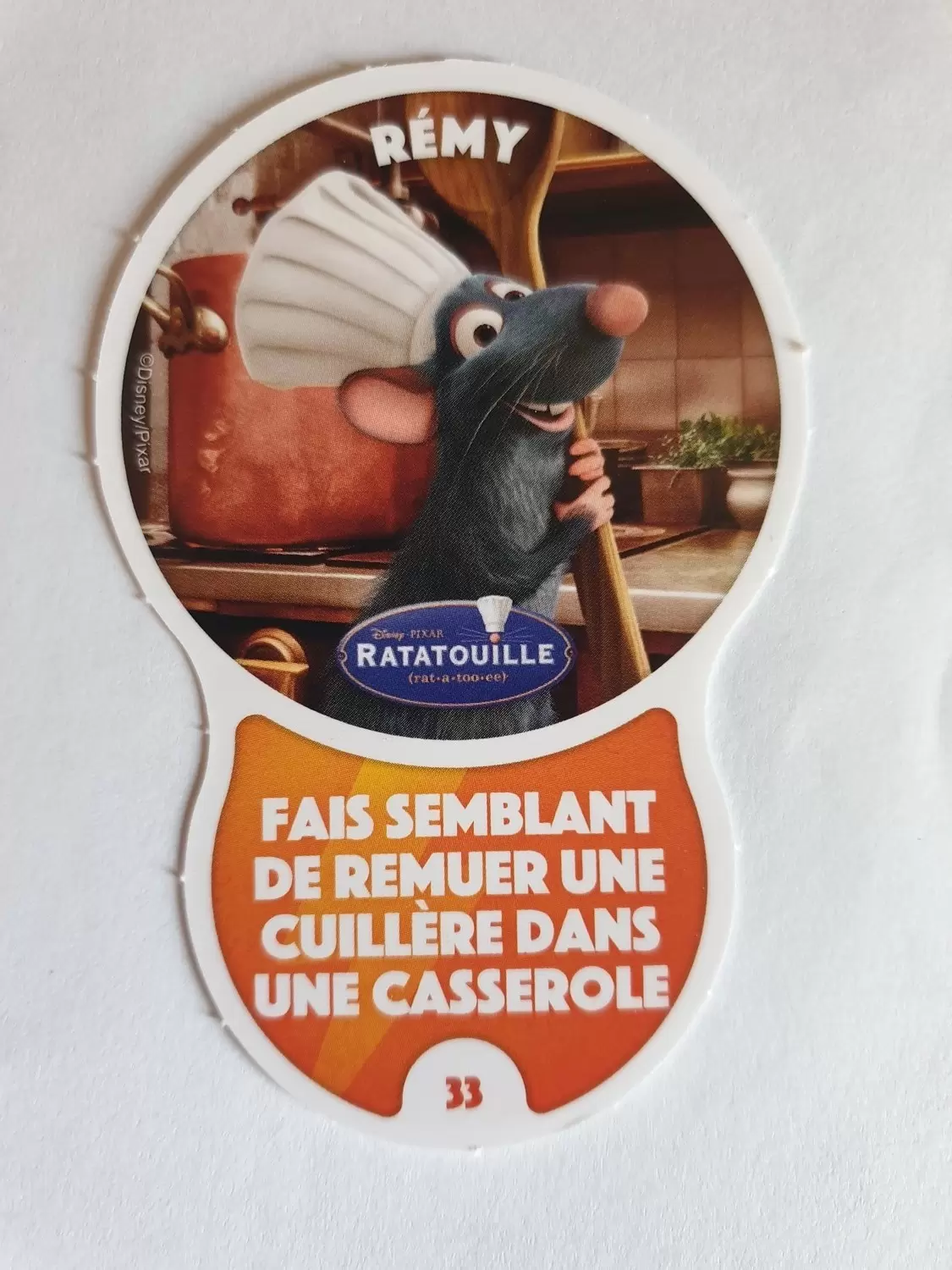 Cartes Auchan : Les Défis (Disney) - REMY