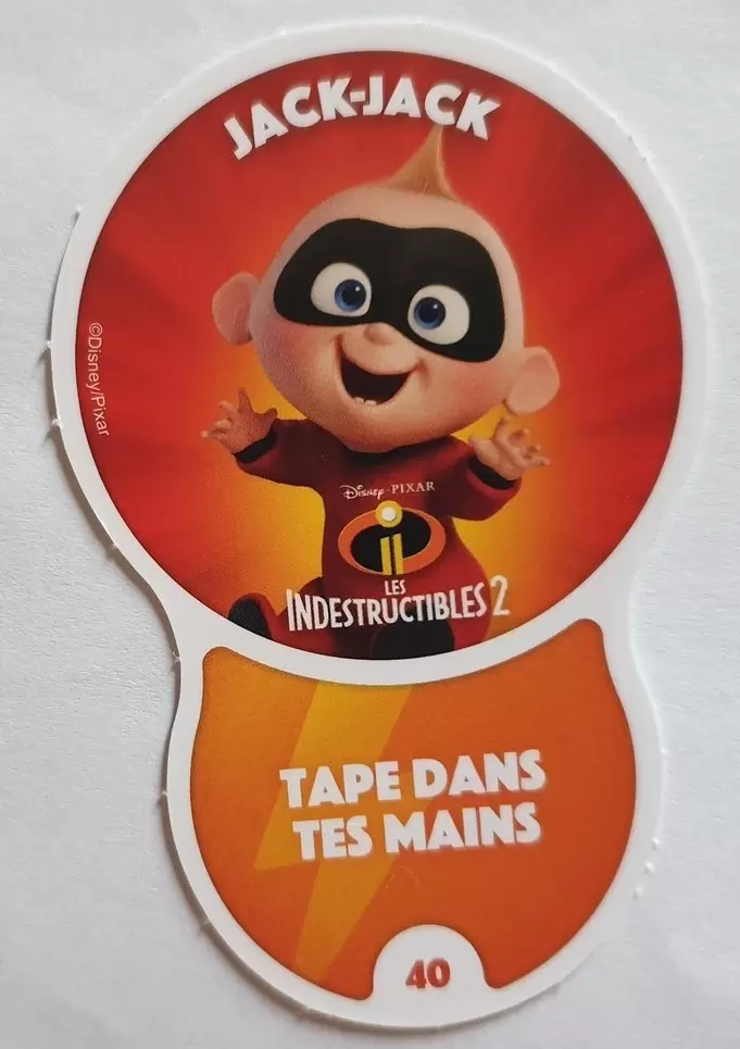 Cartes Auchan : Les Défis (Disney) - JACK  -  JACK