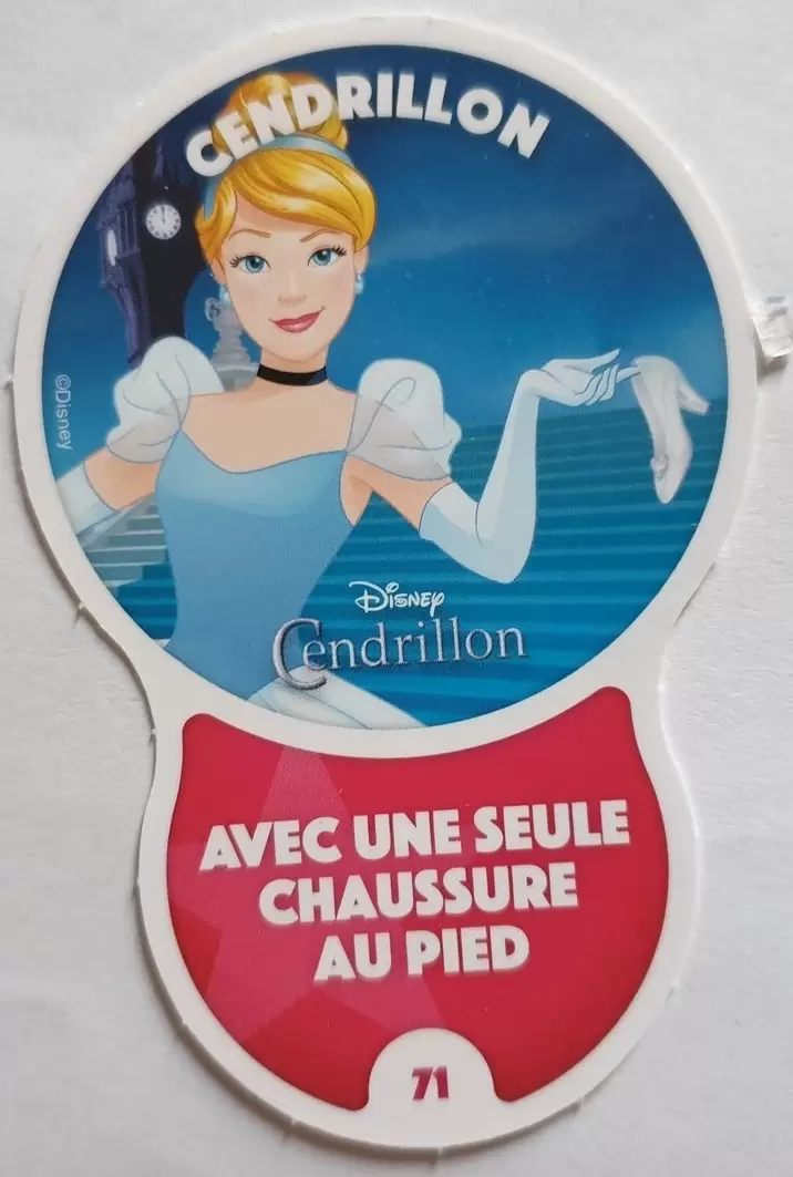 Cartes Auchan : Les Défis (Disney) - CENDRILLON