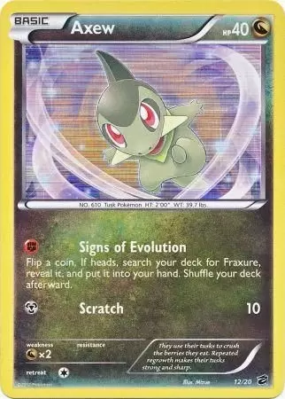 Dragon Vault - Axew Holo