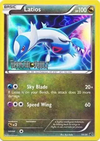 Dragon Vault - Latios Holo Mirror