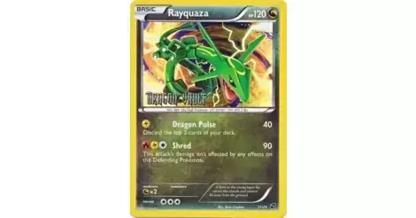 Details about   Pokemon TCG Rayquaza 11/20 Holo Rare Stamped Dragon Vault LP 