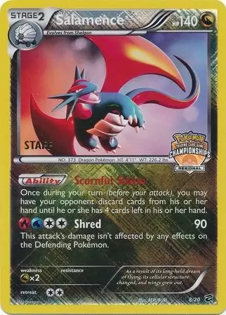 Dragon Vault - Salamence Reverse Spring Regional Championships Staff