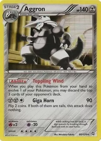 Dragons Exalted - Aggron Holo